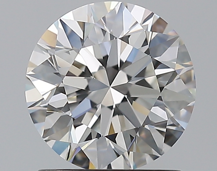1.29 CaratF-VS1 EX Cut Round Diamond