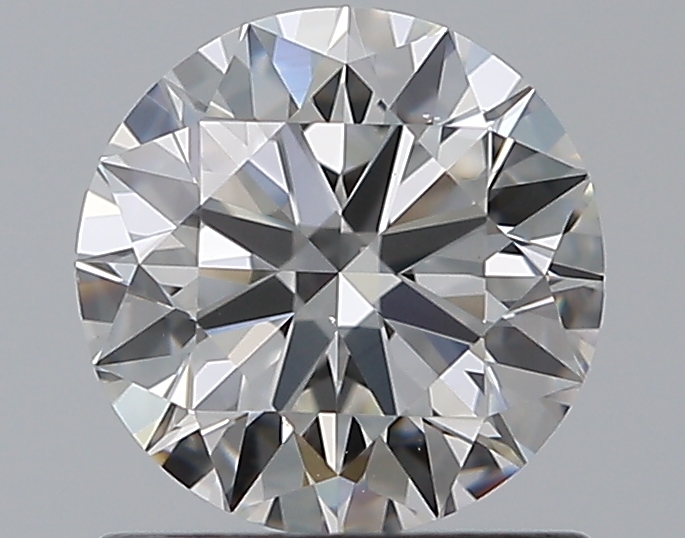 1 CaratF-VS1 EX Cut Round Diamond