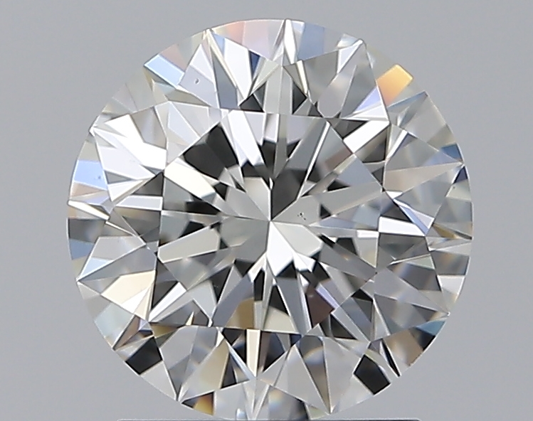 1.8 CaratG-VS2 EX Cut Round Diamond