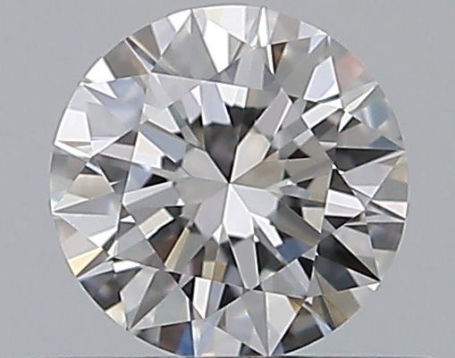 0.33 CaratF-VVS2 EX Cut Round Diamond