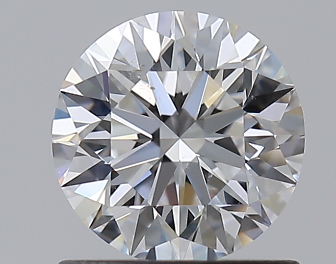0.9 CaratE-SI1 EX Cut Round Diamond