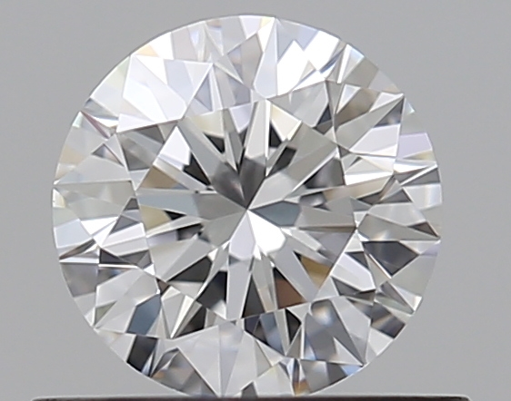 0.53 CaratE-IF EX Cut Round Diamond