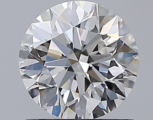 1 CaratF-VVS1 EX Cut Round Diamond