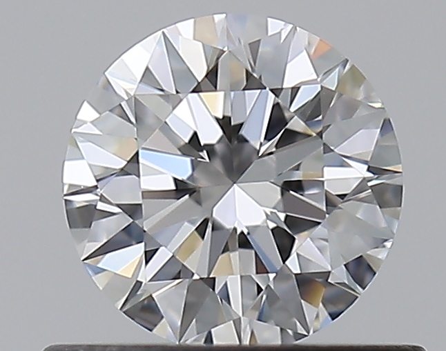 0.53 CaratE-VVS1 EX Cut Round Diamond