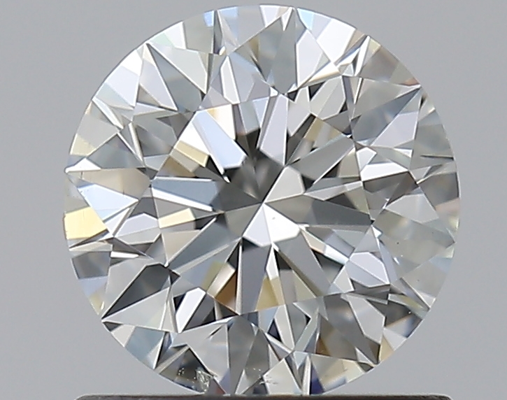 0.9 CaratI-SI1 EX Cut Round Diamond