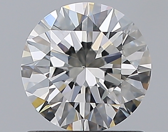 1.02 CaratE-VS2 EX Cut Round Diamond