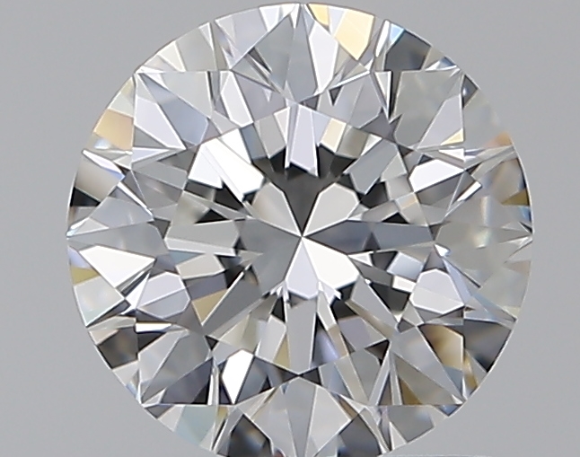 1 CaratE-VVS1 EX Cut Round Diamond