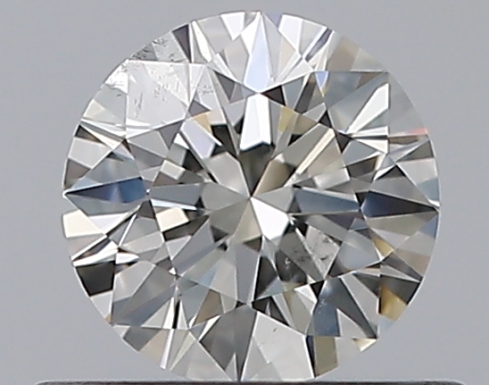 0.5 CaratJ-SI1 VG Cut Round Diamond