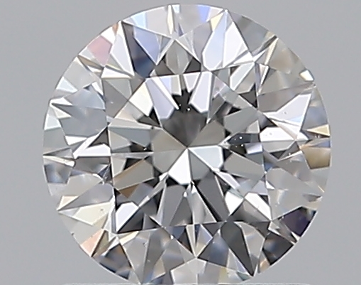 0.9 CaratD-SI1 EX Cut Round Diamond