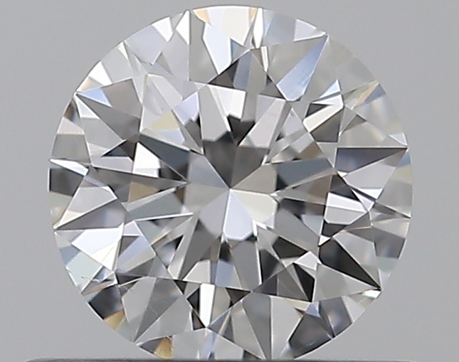 0.5 CaratF-SI1 EX Cut Round Diamond