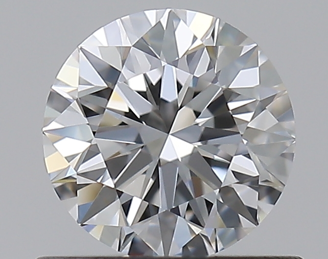 0.62 CaratE-VVS1 EX Cut Round Diamond