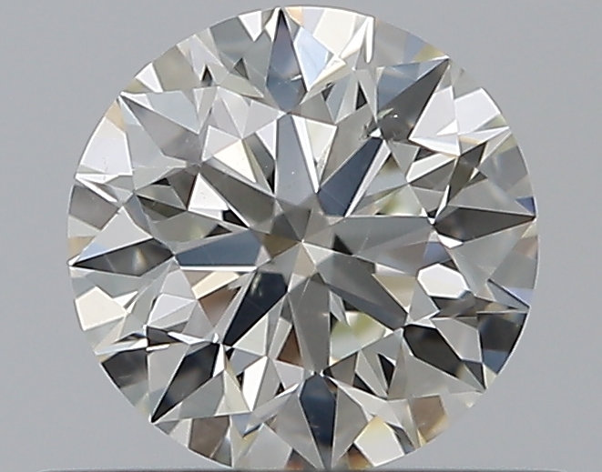 0.5 CaratJ-SI1 EX Cut Round Diamond
