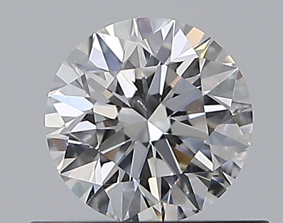 0.5 CaratF-SI1 EX Cut Round Diamond