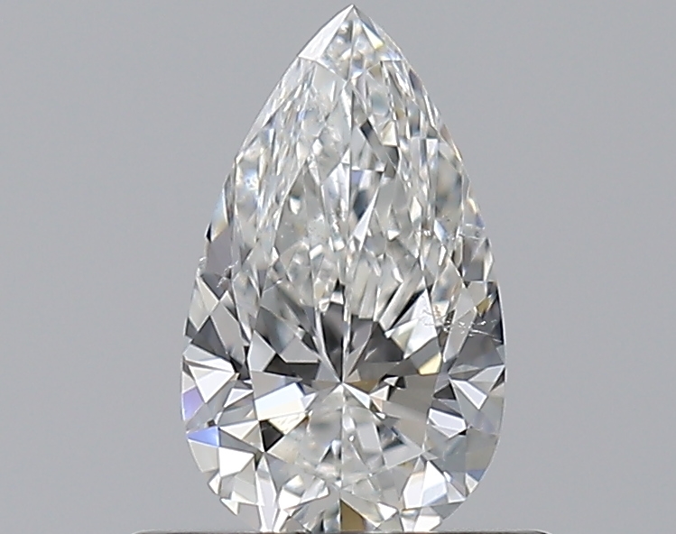 0.5 CaratF-SI1 - Cut Pear Diamond
