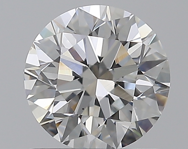 0.9 CaratF-VS2 EX Cut Round Diamond