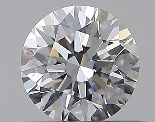 0.4 CaratD-SI1 EX Cut Round Diamond
