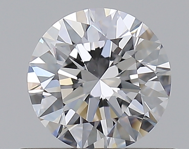 0.53 CaratD-VVS2 EX Cut Round Diamond