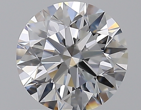 0.75 CaratF-VVS1 EX Cut Round Diamond