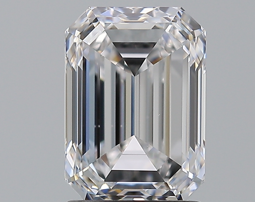 2 CaratD-VS2 - Cut Emerald Diamond