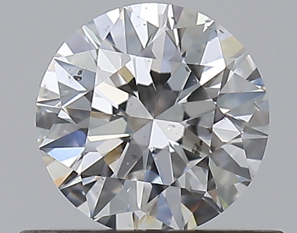 0.5 CaratF-SI1 EX Cut Round Diamond