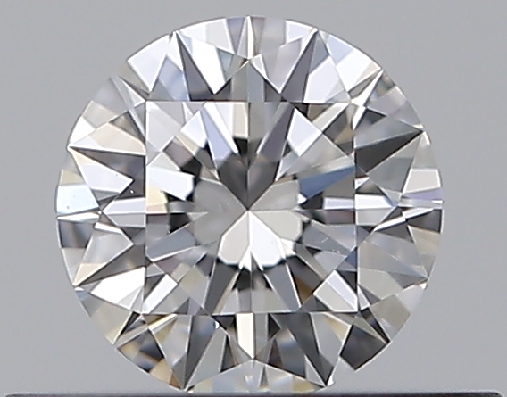 0.33 CaratE-VS2 EX Cut Round Diamond