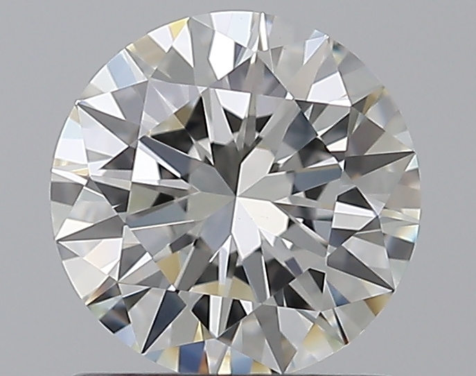 1 CaratJ-VS1 EX Cut Round Diamond