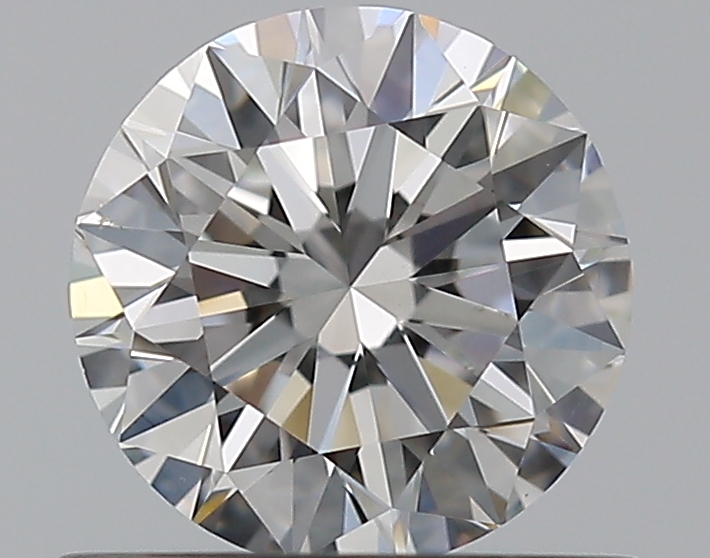0.7 CaratF-VS2 EX Cut Round Diamond