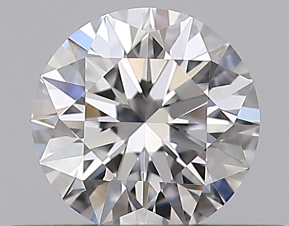 0.3 CaratD-VVS2 EX Cut Round Diamond