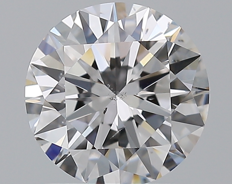 1.5 CaratD-SI1 EX Cut Round Diamond