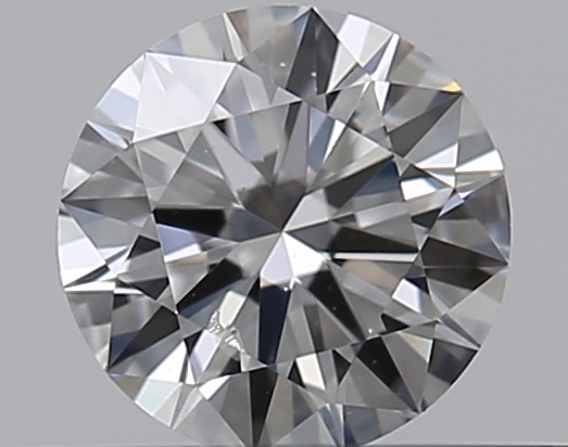 0.3 CaratF-SI2 EX Cut Round Diamond