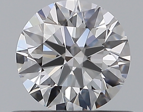 0.5 CaratD-VS1 EX Cut Round Diamond
