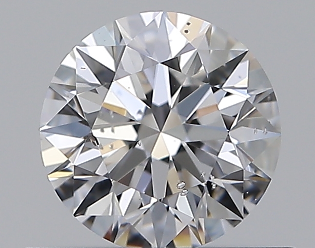 0.53 CaratD-SI2 EX Cut Round Diamond