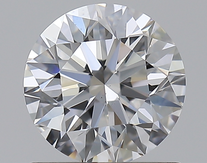 0.9 CaratE-VS2 EX Cut Round Diamond