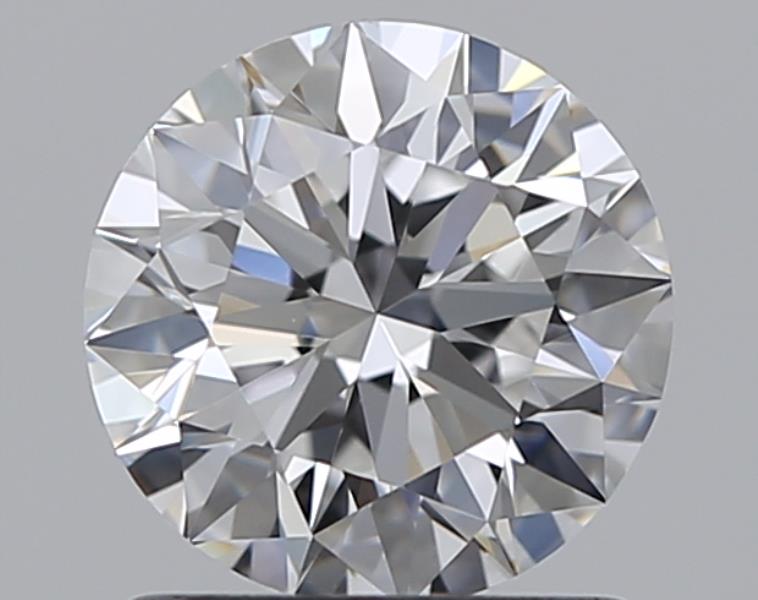 1 CaratE-VVS1 EX Cut Round Diamond
