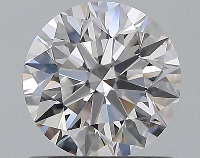 0.8 CaratE-VVS2 EX Cut Round Diamond