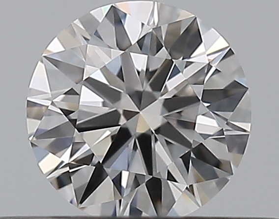 0.33 CaratD-IF EX Cut Round Diamond