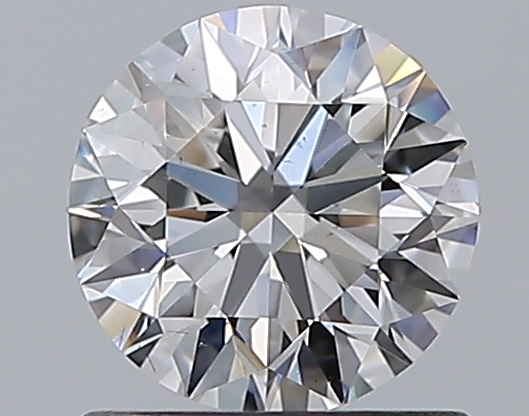 0.96 CaratE-VS2 EX Cut Round Diamond