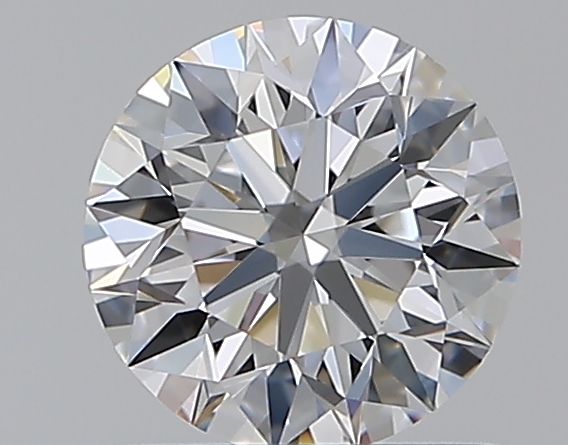 0.9 CaratD-VVS2 EX Cut Round Diamond