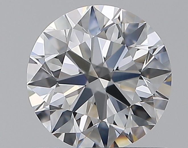 0.8 CaratF-VVS1 EX Cut Round Diamond