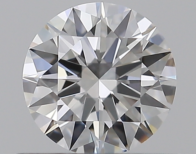0.52 CaratE-VVS2 EX Cut Round Diamond