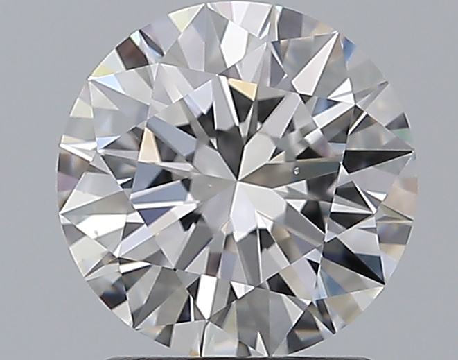 1.51 CaratD-VS2 EX Cut Round Diamond