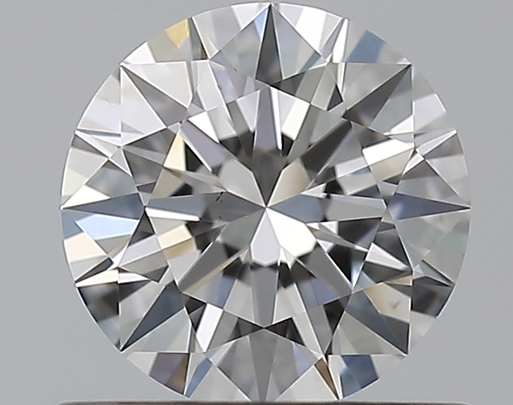0.7 CaratE-VS2 EX Cut Round Diamond