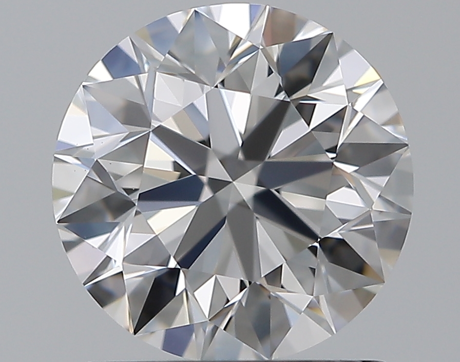 1.29 CaratE-VS1 EX Cut Round Diamond