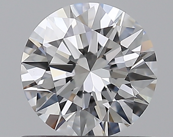 0.68 CaratF-VS1 EX Cut Round Diamond