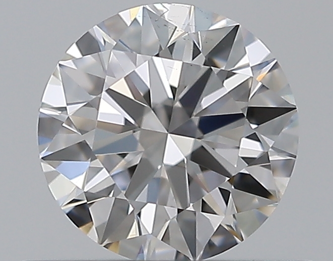 0.5 CaratE-SI1 EX Cut Round Diamond