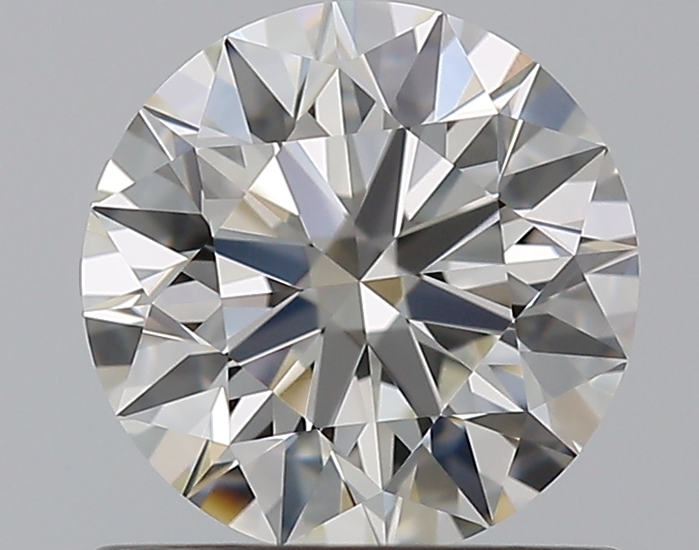 0.9 CaratH-VVS1 EX Cut Round Diamond