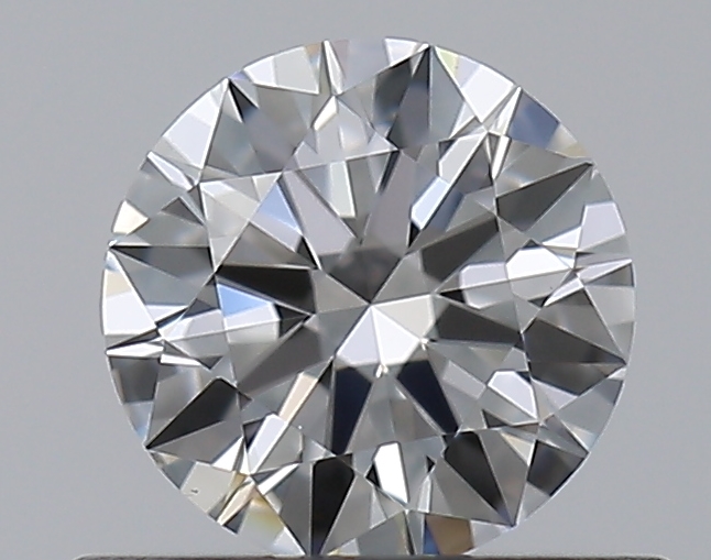 0.5 CaratF-VS1 EX Cut Round Diamond
