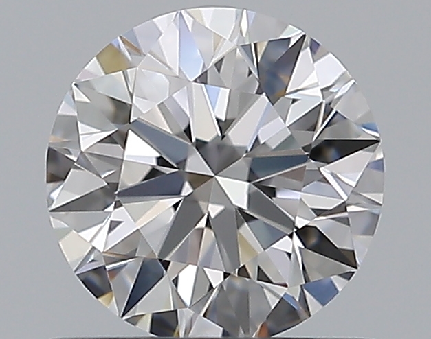 0.65 CaratD-VVS1 EX Cut Round Diamond