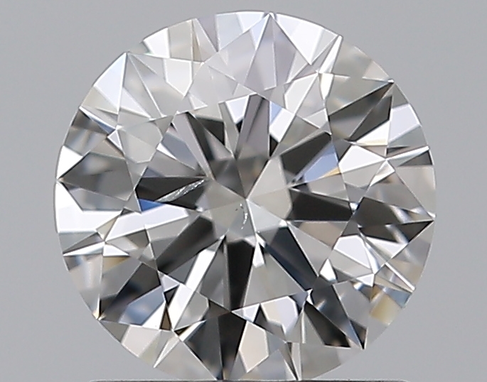 0.91 CaratF-SI2 EX Cut Round Diamond