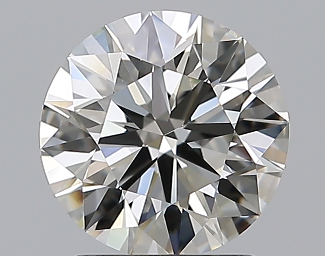 1.6 CaratJ-VS1 EX Cut Round Diamond